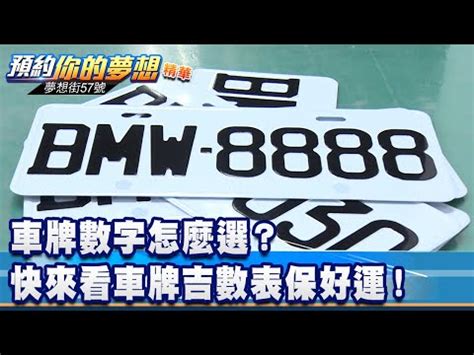 發財數字|好運車牌號碼選購指南：解讀車牌數字的吉利寓意 